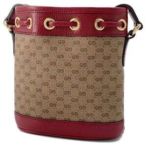 Gucci Shoulder Baguette Doraemon Bag Supreme GG Canvas